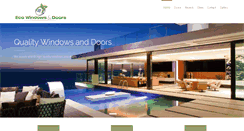 Desktop Screenshot of ecowindows.ie